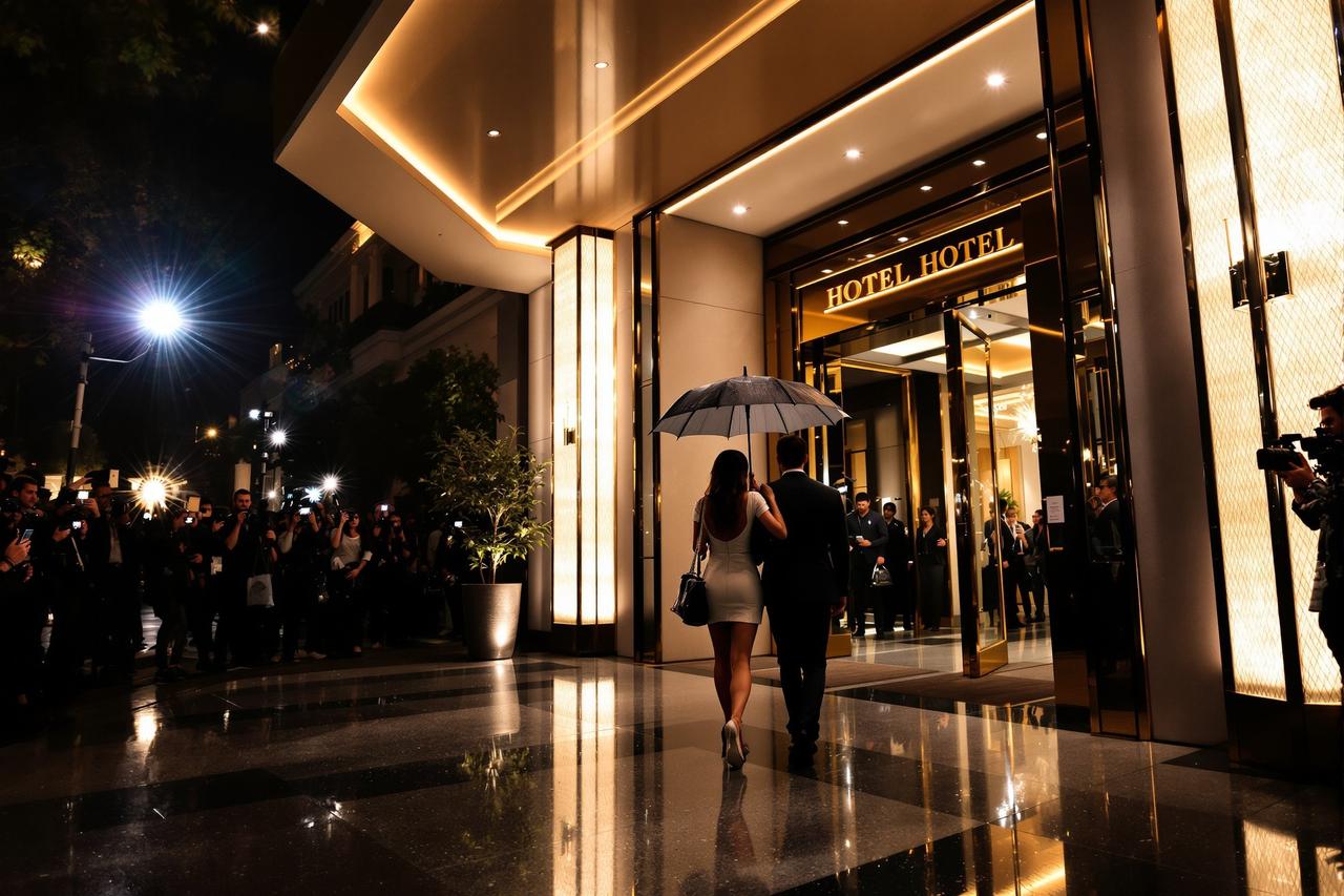 某顶流明星深夜密会神秘女子，疑似新恋情曝光引全网围观